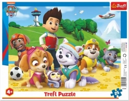 Rámové puzzle 25 dielikov PAW PATROL Na stope