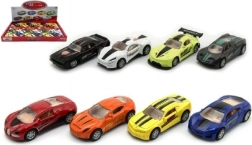 Kovové autíčko na spätné natiahnutie