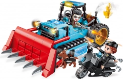 Qman Police Battle Force buldozérová stavebnica