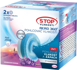 Ceresit Stop vlhkosti AERO 360° náhradné tablety levanduľa 2×450 g