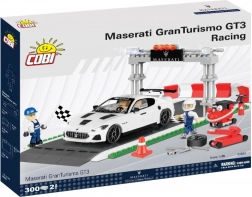 stavebnica maserati gran turismo gt3 racing – štartové pole a paddock od cobi (1:35)