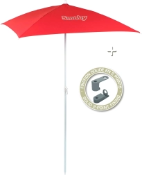 Smoby slnečník k piknikovému stolíku a záhradným domčekom