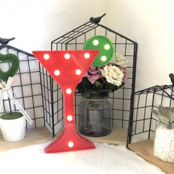 Dekoratívne LED svetlo na víno