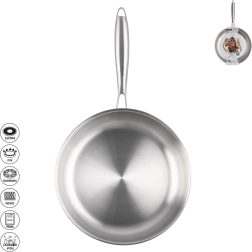 Panvica Steela 28 cm nerezová