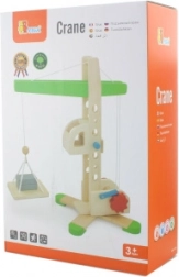 Drevený žeriav s navijakom