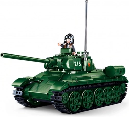 Sluban tank T-34/85 Model Bricks stavebnica