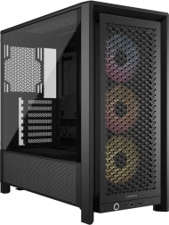 Corsair frame 4000D RS ARGB čierna mid-tower ATX skriňa