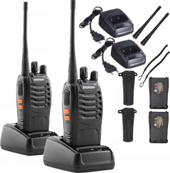 Krátkovlnné vysielačky Baofeng BF888s PMR - 2 kusy