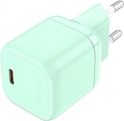 Vention USB‑C GaN 30W sieťová nabíjačka zelená