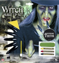 Čarodejnícky set s make-upom a doplnkami