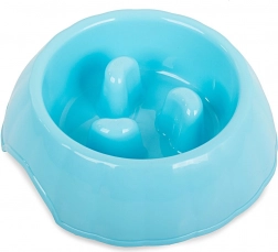 Spomalená miska na krmivo pre psov a mačky 400 ml