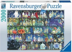 RAVENSBURGER puzzle 2000 dielikov – Jedovatiny a elixíry