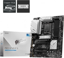 MSI PRO B760-P II – základná doska ATX s LGA 1700, DDR5, HDMI/DP