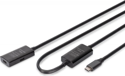 Aktívny predlžovací kábel USB-C - USB-C, USB 3.2 Gen1, 10m