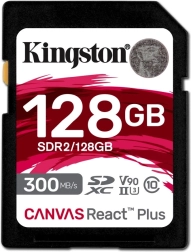 Pamäťová karta SD Kingston Canvas React Plus 128GB