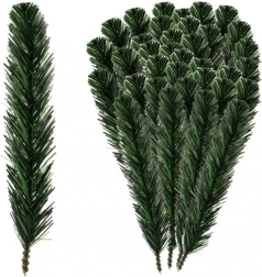 Syntetické smrekové vetvičky 29 cm - balenie 40 kusov