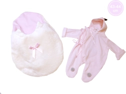 Oblečenie pre bábiku New Born s dinosaurovým dizajnom