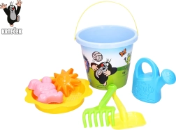 Piesková sada Krtko veľká 3,5 l modrá