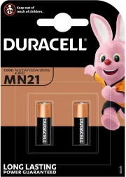 Alkalické batérie Duracell MN21 v blistri 2 ks