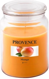 Vonná sviečka v skle PROVENCE mango 95 hodín