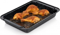 Pekáč s roštom s granitovým nepriľnavým povrchom 37,5 × 25,5 × 5 cm