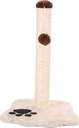 Škrabadlo pre mačky so sisalovým stĺpikom a závesnou guličkou
