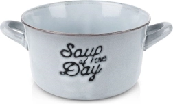 Keramická bujónová miska s uškami 600 ml