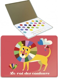 Akrilové farby s kovovým obalom