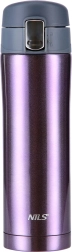 Termoska NILS Camp 430 ml fialová