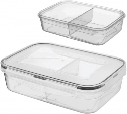 Delený box na potraviny s vekom a tesnením 1 l