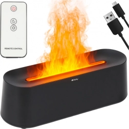 Aroma difuzér a zvlhčovač vzduchu 250 ml s efektom plameňa RUHHY