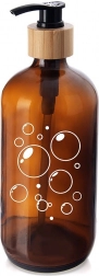 Sklenený dávkovač na mydlo 500 ml