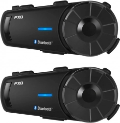 Interkom pre motocykle Fodsports FX8 - Dvojbalenie