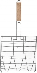 Kovový grilovací kôš na ryby 28 × 55,5 cm