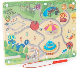 Magnetický labyrint s guľôčkami ECOTOYS – zábavný park