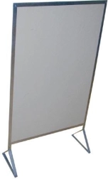 Zástena za kachle NEFALIT so stojanom 74 × 61 cm (750 °C)