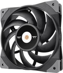 Ventilátor THERMALTAKE TOUGHFAN 120 mm s hydraulickým ložiskom, vysoký prietok vzduchu, čierny