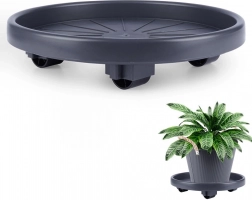 Podložka pod kvetináč na kolieskach 30 cm