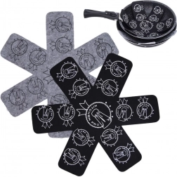 Filcové ochranné priečky do panvíc 32 cm, 2 ks