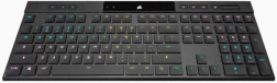 Bezdrôtová mechanická klávesnica Corsair K100 RGB Air Ultra Thin Cherry MX