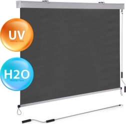 Zvislá roletová markíza na balkón a terasu v béžovej farbe od MultiGarden