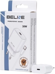 Sieťová nabíjačka 30W GaN USB‑C + kábel USB‑C – Biela