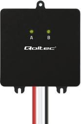 Vyrovnávač napätia 24 V pre 2×12 V akumulátory, 5 A, LiFePO4, AGM, GEL
