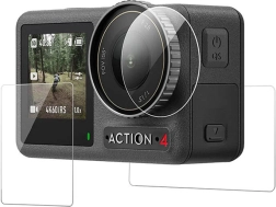 Ochranné fólie TELESIN pre DJI OSMO ACTION 4/3 – displej a objektív