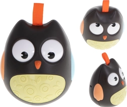 Senzorická hojdacia sovička pre bábätká – čierna