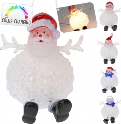 Vianočná stolová LED lampička na batérie 8,5 cm