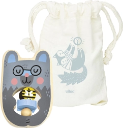 Vilac drevené hrkálka medvedík