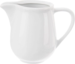 Porcelánový mliečnik Mona biely 260 ml