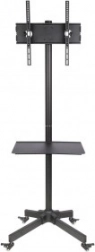 mobilný TV stojan s policou pre 23–55" (nosnosť 25 kg)