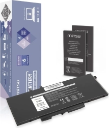 Batéria MITSU pre DELL Latitude 5400/5500/5510, 8000 mAh 61 Wh, 7,6 V